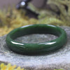 Bangle carved from Kawakawa Pounamu - NZ Greenstone