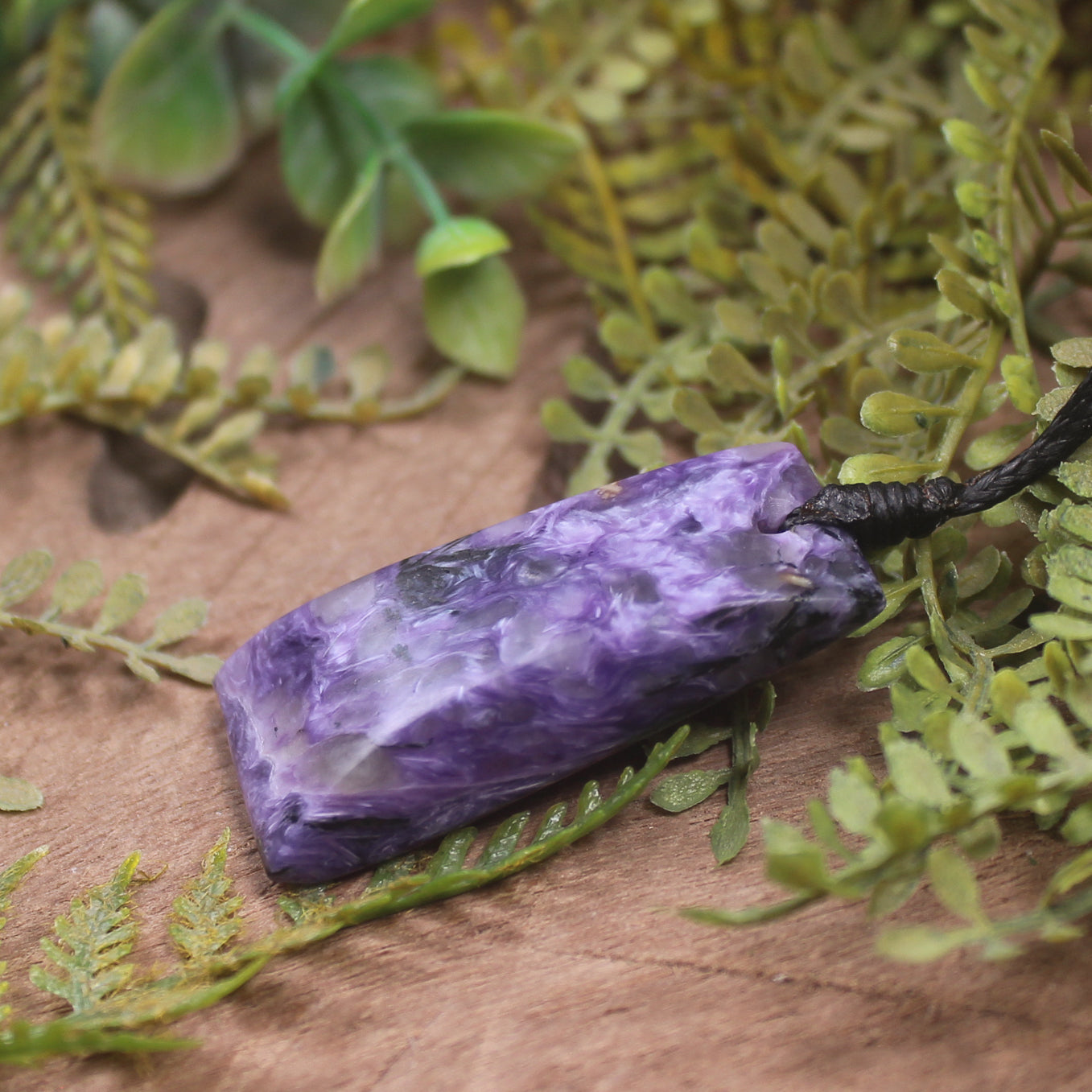 Charoite Toki Pendant 