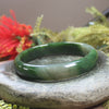 Bangle carved from Kawakawa Pounamu - NZ Greenstone