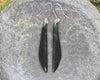 Roimata or Teardrop earrings carved from Kawakawa Pounamu - NZ Greenstone