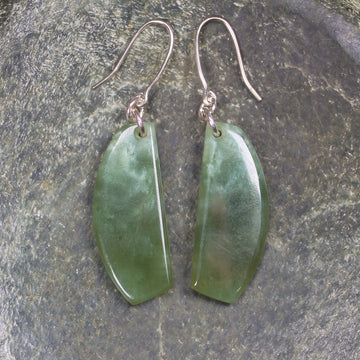 Hapopo Pounamu Earrings