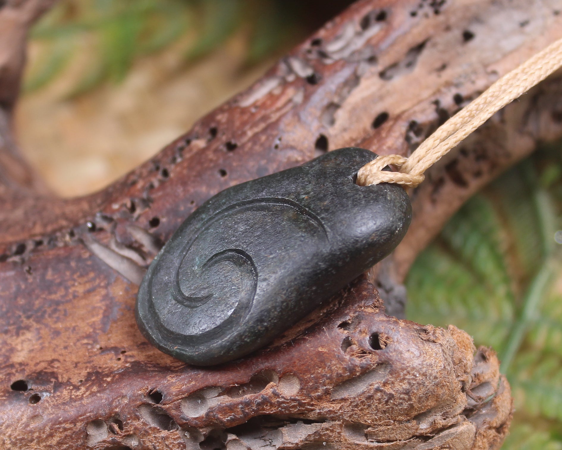 Freeform Pounamu Pendant
