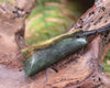 Toki or Adze Pendant carved from Flower Jade Pounamu - NZ Greenstone