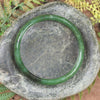 Bangle carved from Hapopo Pounamu - NZ Greenstone