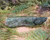 Freeform Kawakawa Pounamu Sculpture