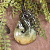 Manaia pendant carved from Rimu Pounamu - NZ Greenstone