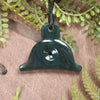 Dog Whistle carved from Kawakawa Pounamu - NZ Greenstone