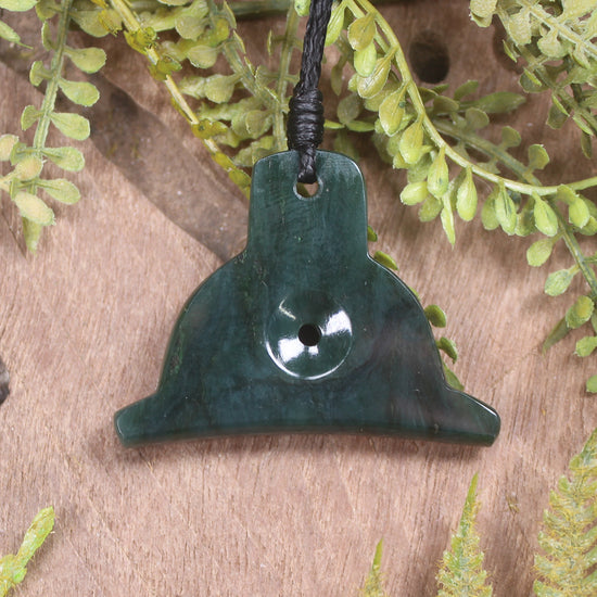Dog Whistle carved from Kawakawa Pounamu - NZ Greenstone