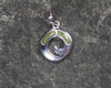 Sterling Silver and Pounamu Koru Pendant