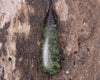Roimata Teardrop carved from Douglas Creek Pounamu - NZ Greenstone