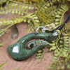 Manaia carved from Raukaraka Pounamu - NZ Greenstone