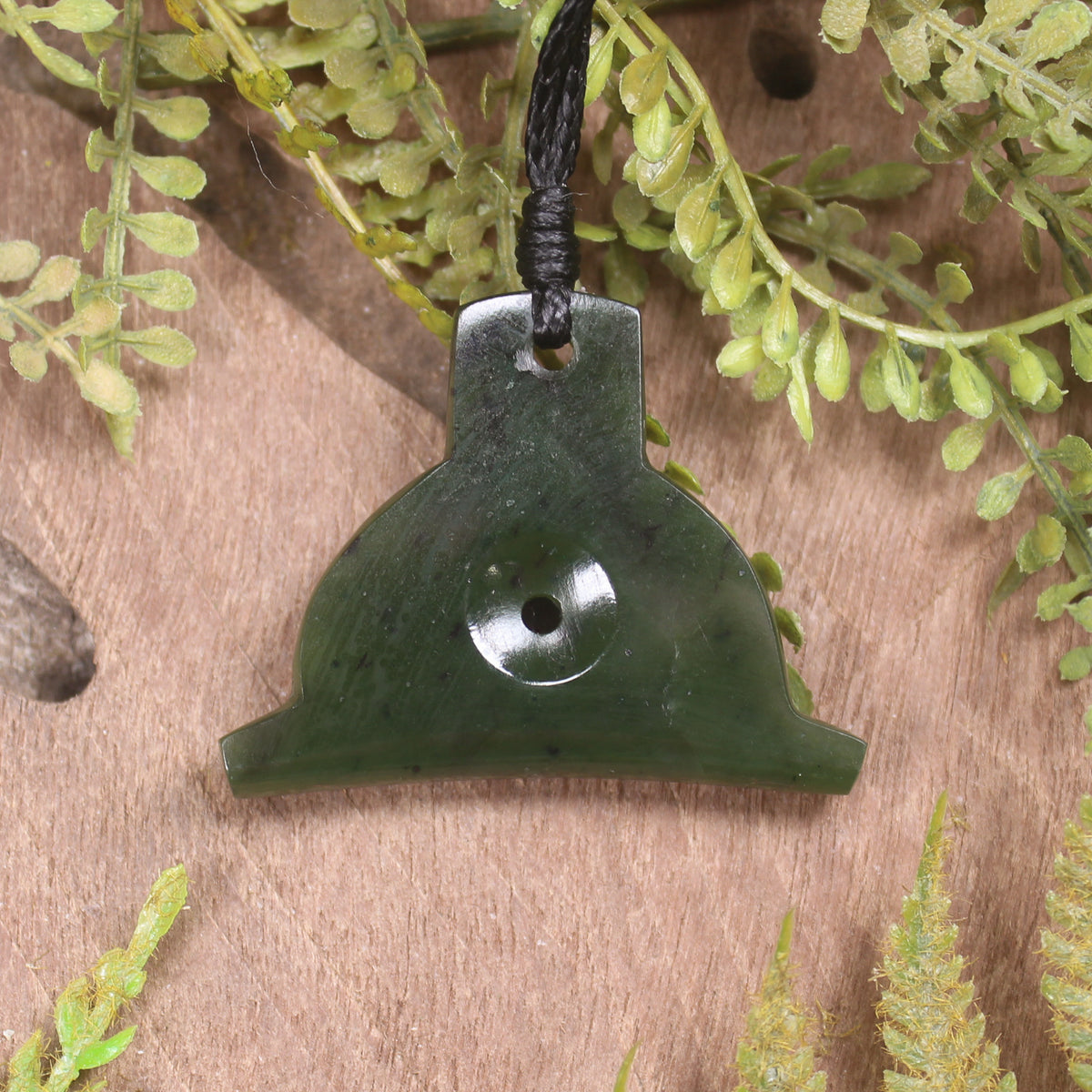 Rimu Pounamu Dog Whistle Pendant - NZ Greenstone