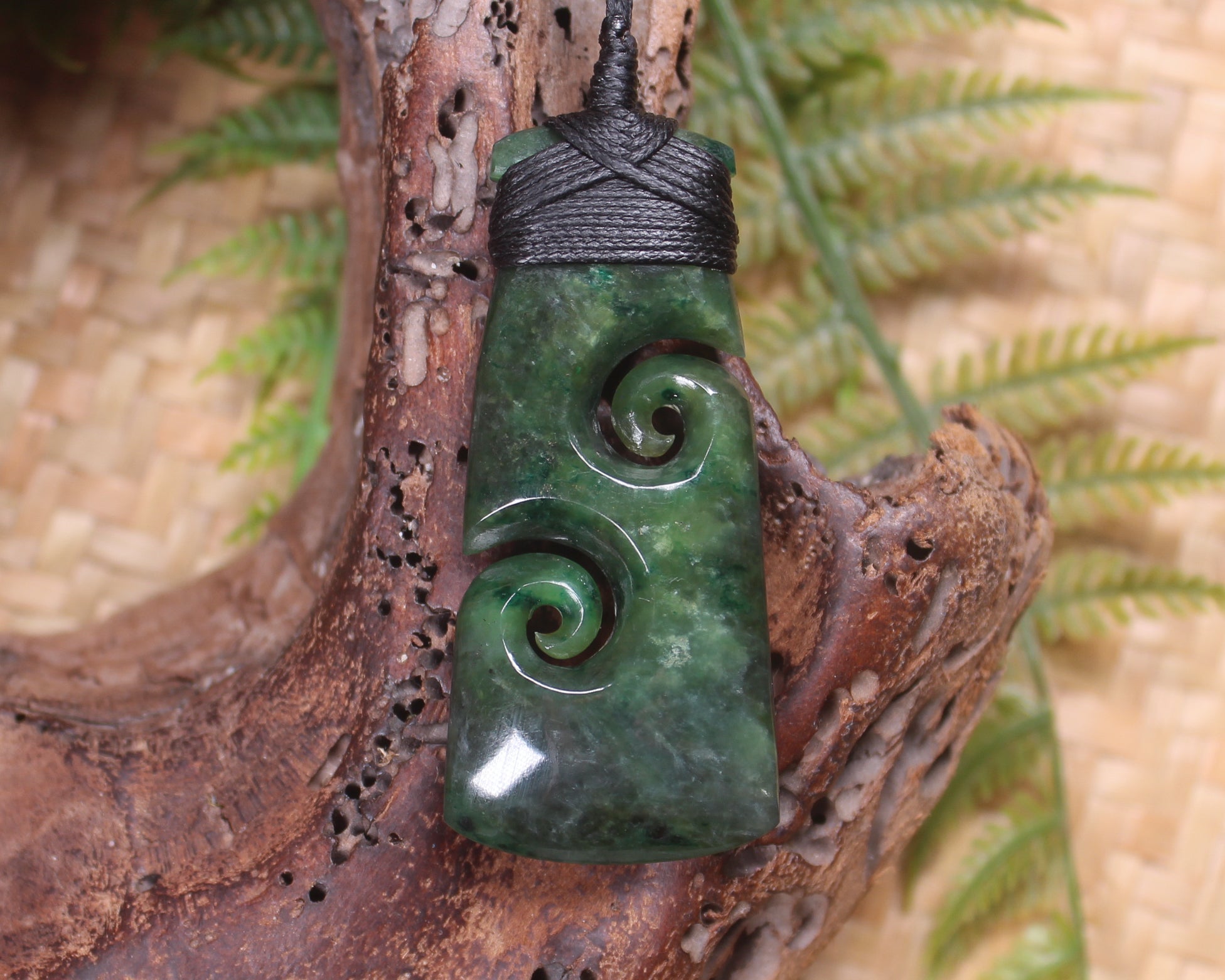 Toki with Koru pendant