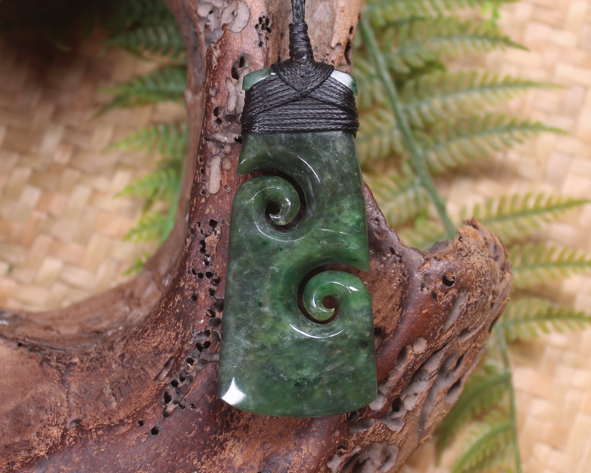 Toki with Koru pendant