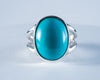 Kingman Mine Turquoise Sterling Silver Ring S7