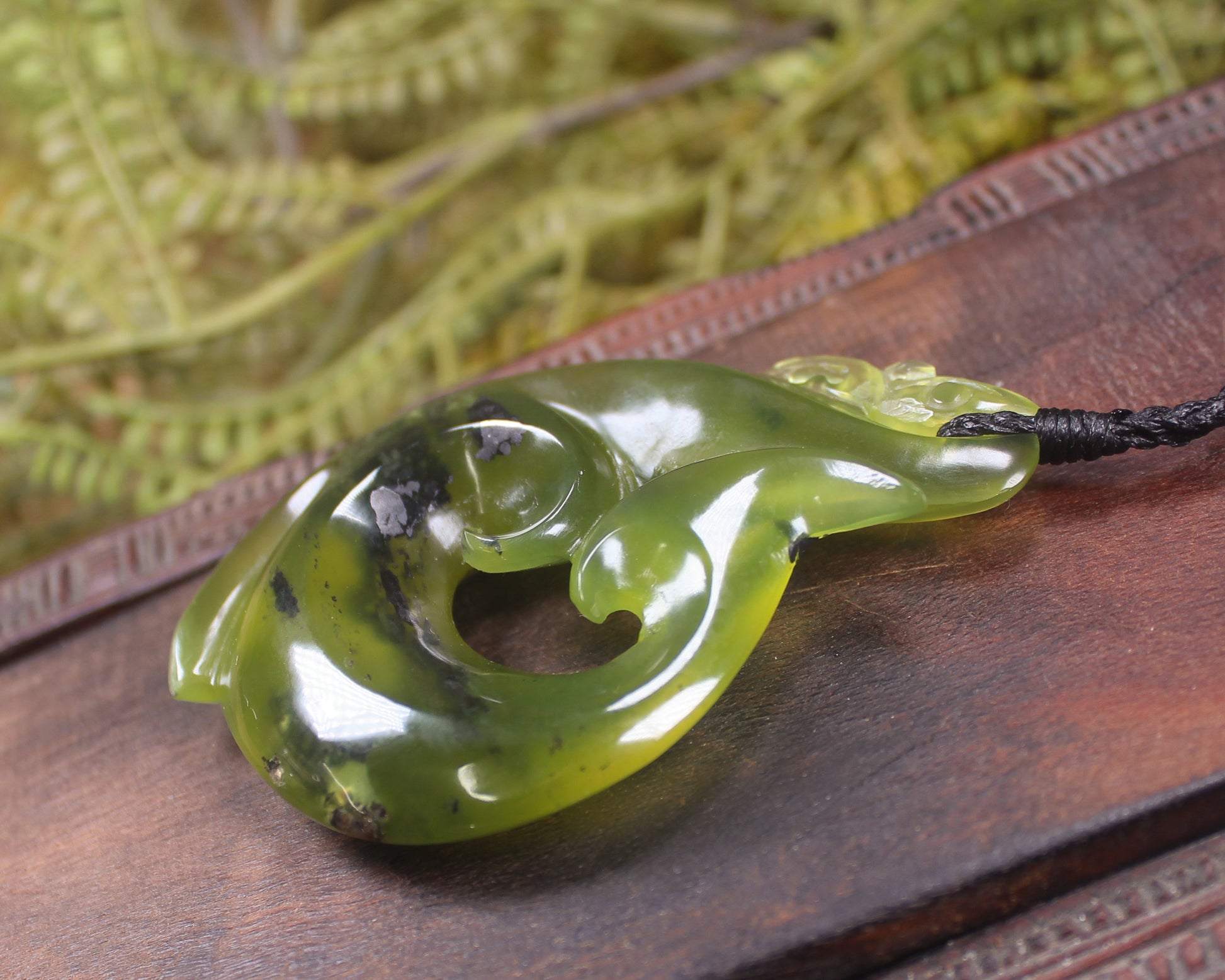 Tangiwai Pounamu Manaia pendant - NZ Greenstone