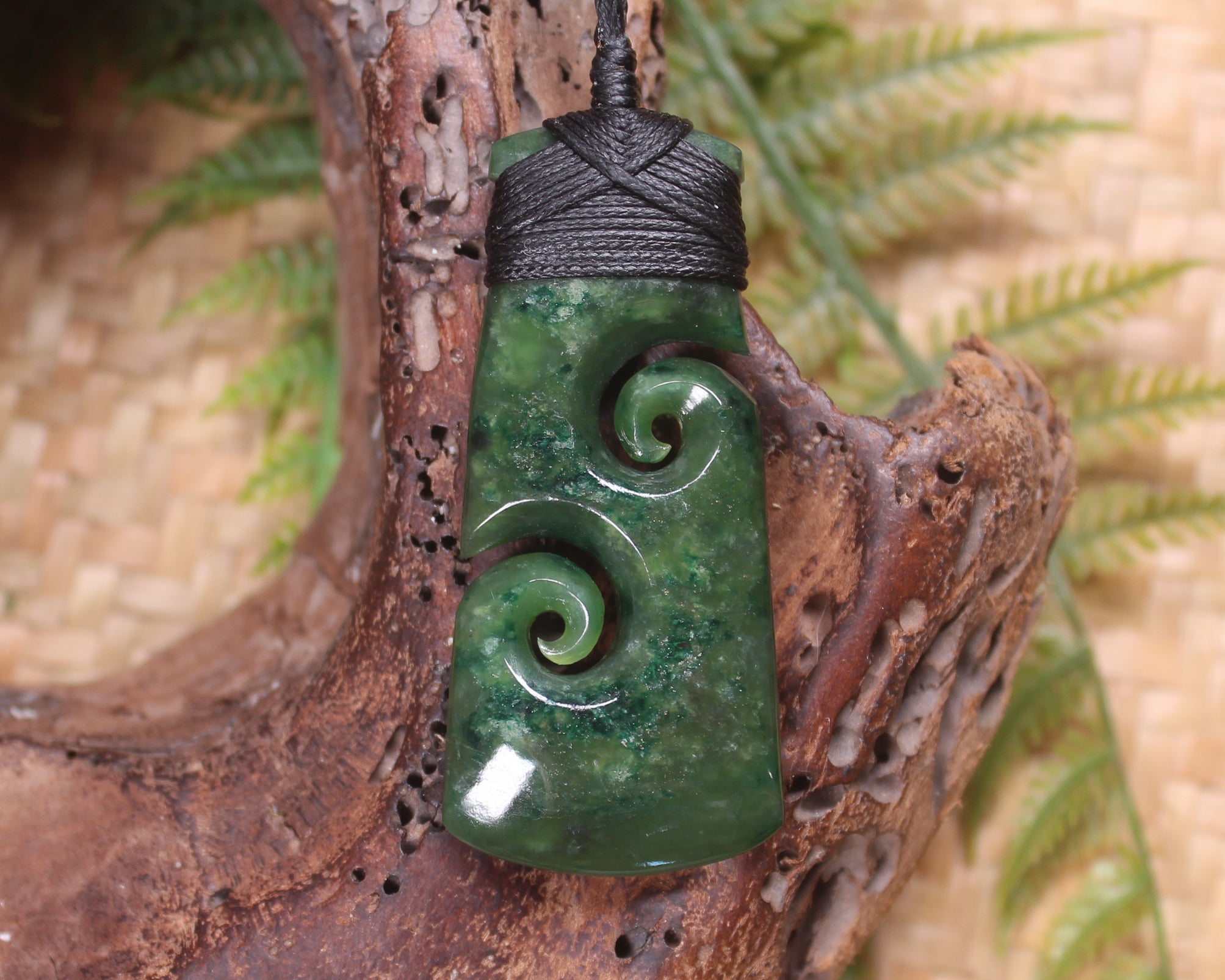 Toki with Koru pendant