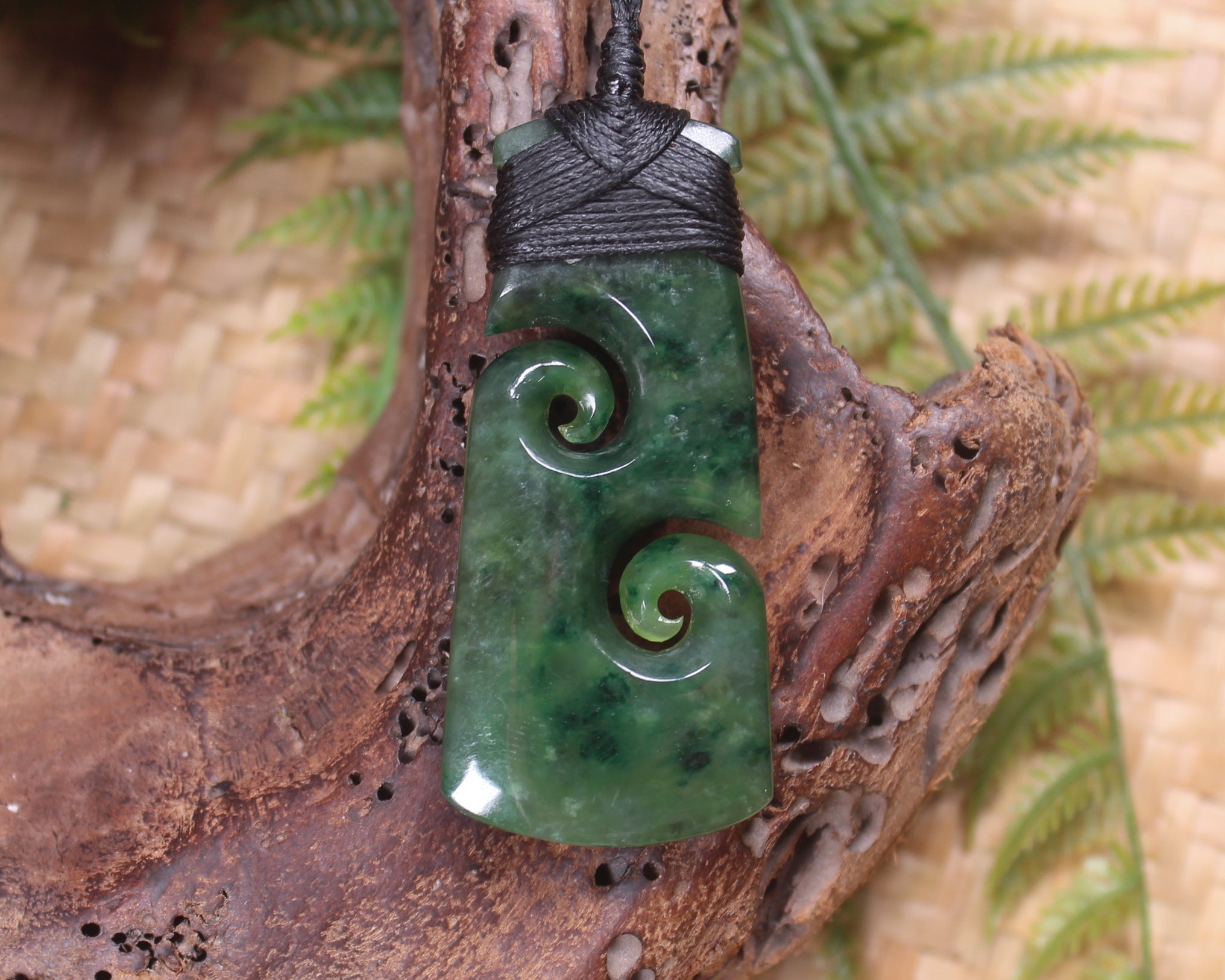 Toki with Koru pendant