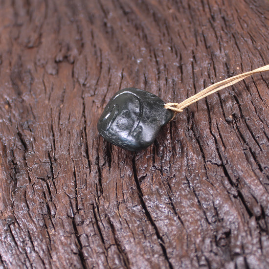 Freeform Pounamu pendant