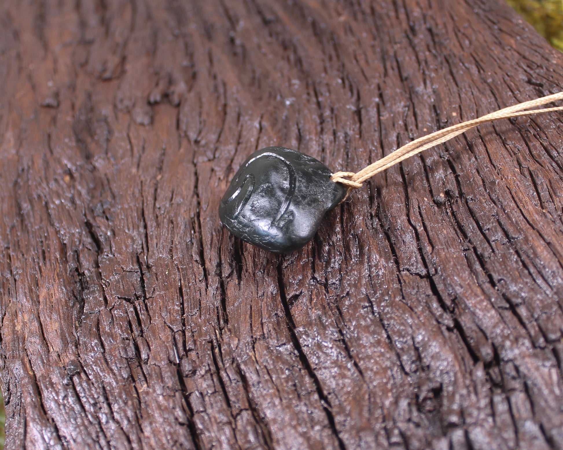 Freeform Pounamu pendant