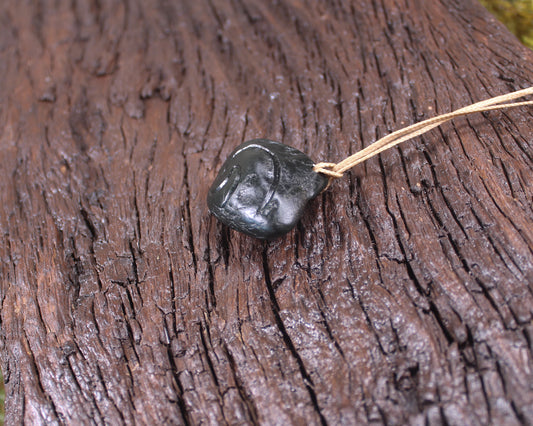 Freeform Pounamu pendant