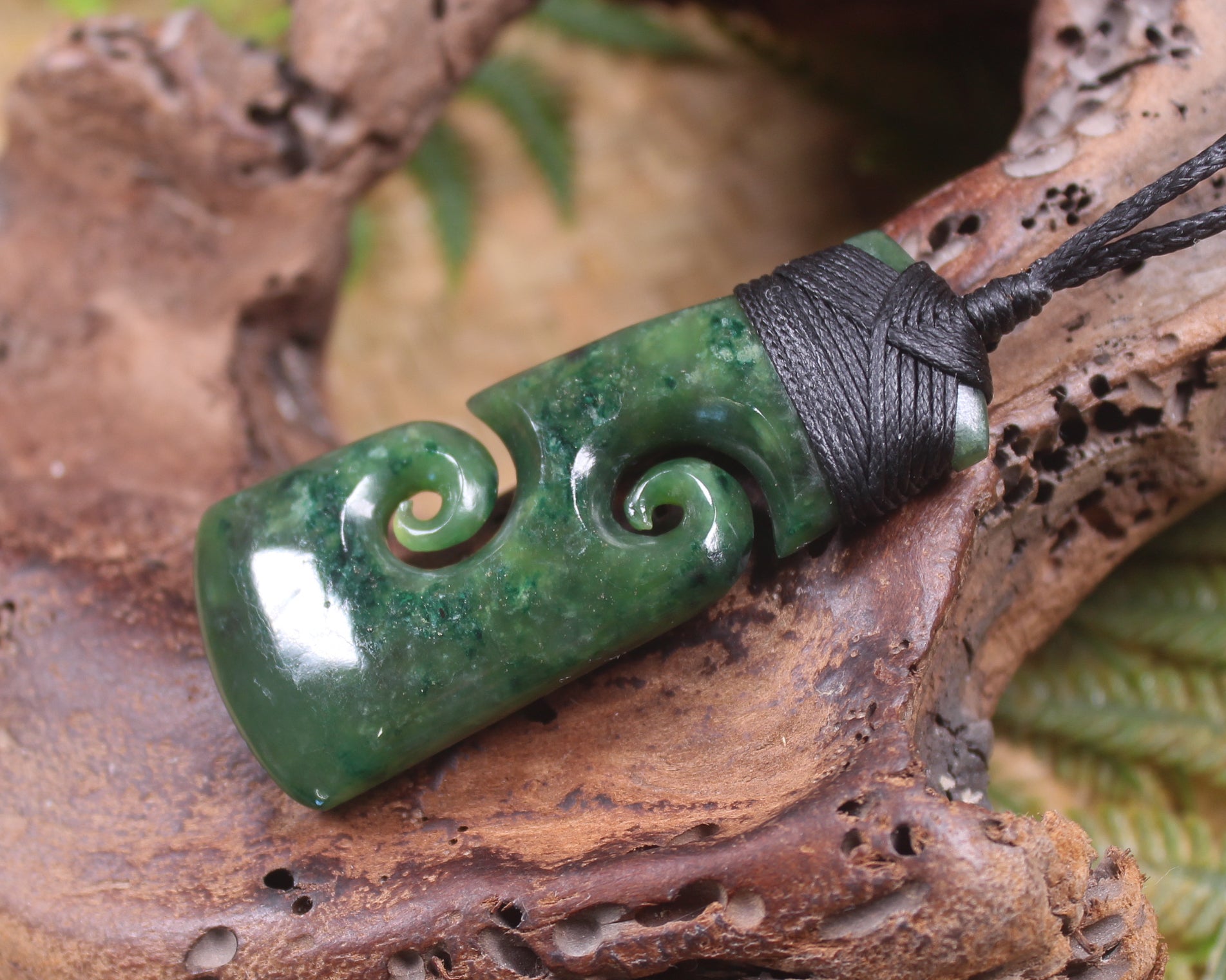 Toki with Koru pendant