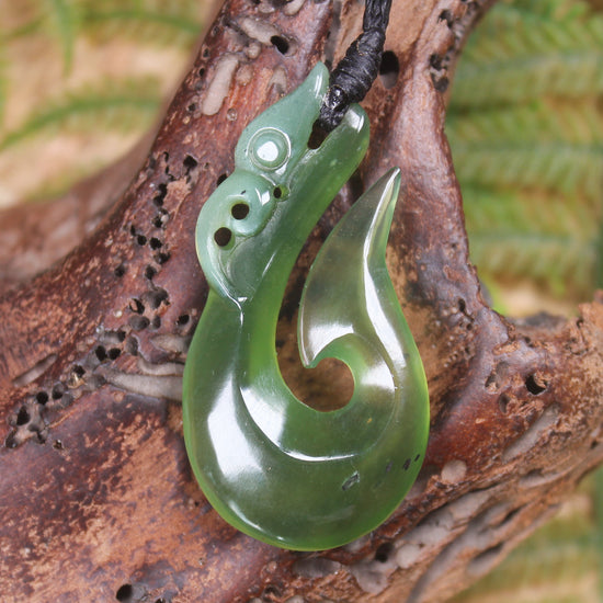 Tangiwai Pounamu Manaia pendant - NZ Greenstone