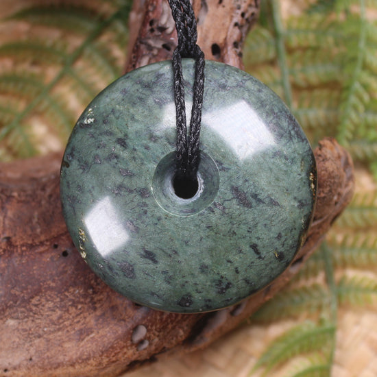 Porowhita carved from NZ Serpentine