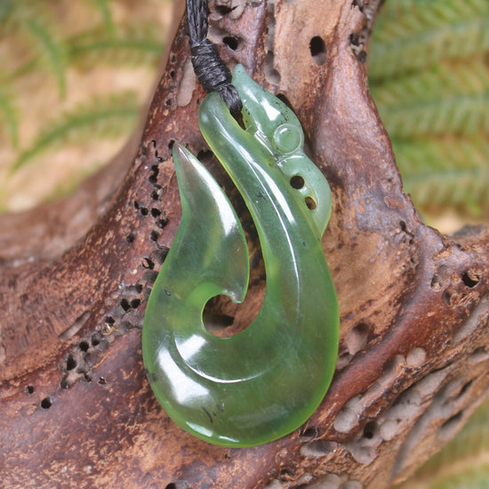 Tangiwai Pounamu Manaia pendant - NZ Greenstone