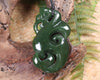 Manaia carved from Kawakawa Pounamu - NZ Greenstone