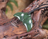 Whale tail carved from Hapopo Pounamu - NZ Greenstone