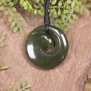 Hapopo Pounamu Koru - NZ Greenstone