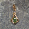 gold plated pendant hapopo pounamu