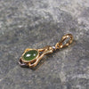 gold plated pendant hapopo pounamu