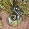 Manaia pendant carved from Rimu Pounamu - NZ Greenstone