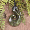 Manaia pendant carved from Rimu Pounamu - NZ Greenstone