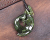 Douglas Creek Pounamu Manaia pendant - NZ Greenstone