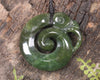 Koropepe carved from Kawakawa Pounamu - NZ Greenstone