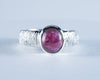 Pink Tourmaline Sterling Silver Ring