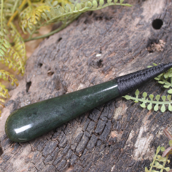 Rimu Pounamu Roimata Pendant - NZ Greenstone