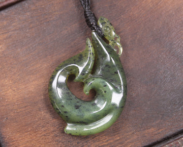Tangiwai Pounamu Manaia pendant - NZ Greenstone
