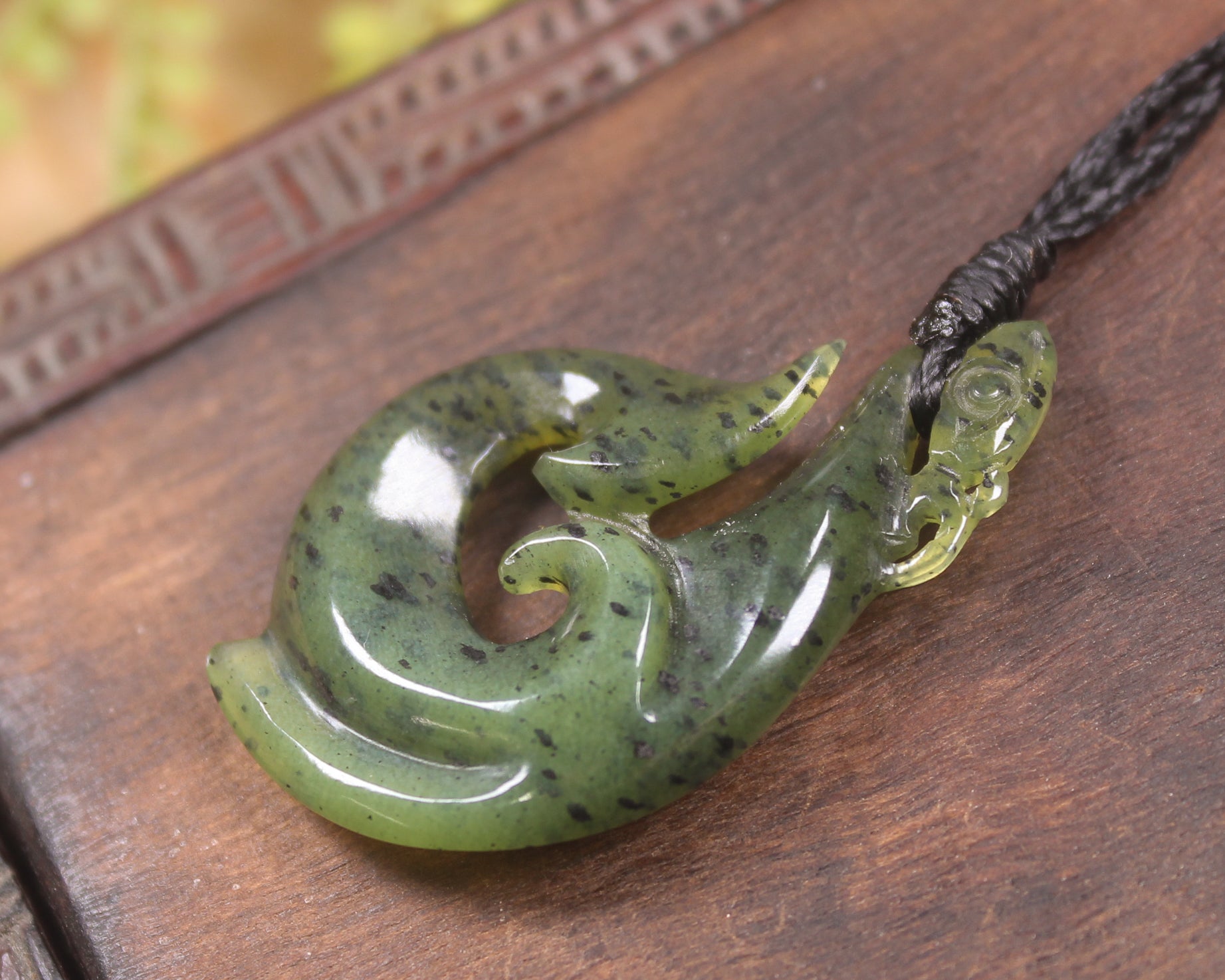 Tangiwai Pounamu Manaia pendant - NZ Greenstone