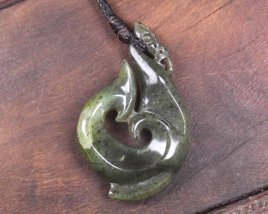 Tangiwai Pounamu Manaia pendant - NZ Greenstone