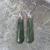 Rimu Pounamu earrings