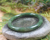 Bangle carved from Hapopo Pounamu - NZ Greenstone