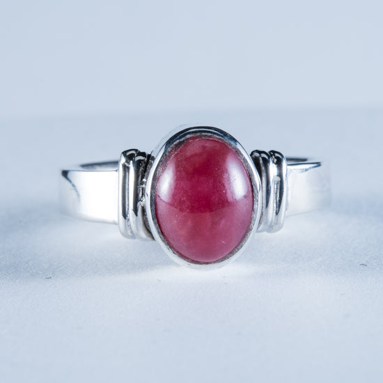 Rhodonite Sterling Silver Ring