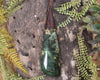 Roimata Teardrop carved from Hapopo Pounamu - NZ Greenstone