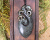 Manaia carved from Rimu Pounamu - NZ Greenstone