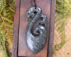 Manaia carved from Rimu Pounamu - NZ Greenstone
