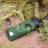 Toki with Koru pounamu pendant - NZ Greenstone